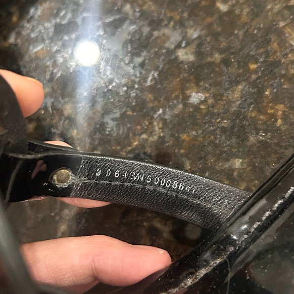 Tory Burch MILLER Classic Patent Leather Sandal SIZE 9 1/2 - Picture 4 of 6